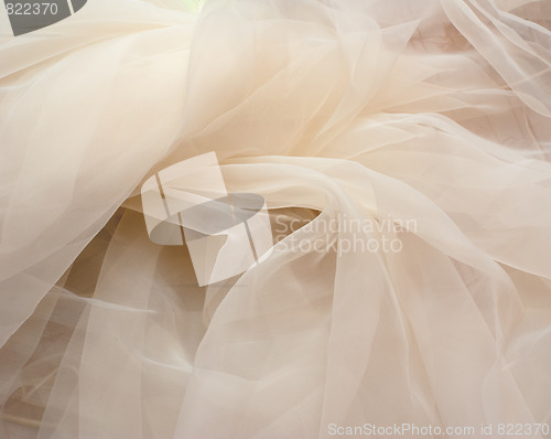 Image of Ivory tulle