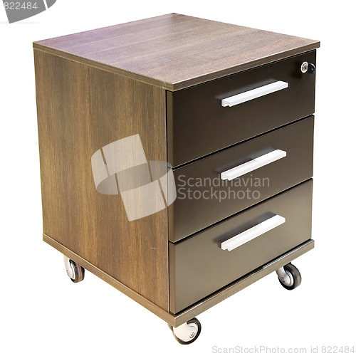 Image of Drawers isolated