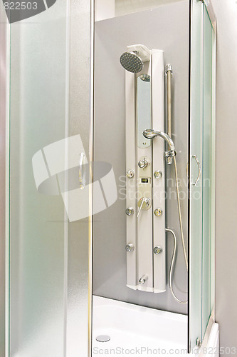 Image of Metallic shower