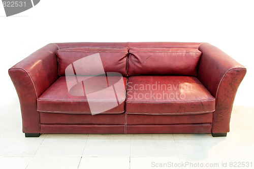 Image of Leather sofa
