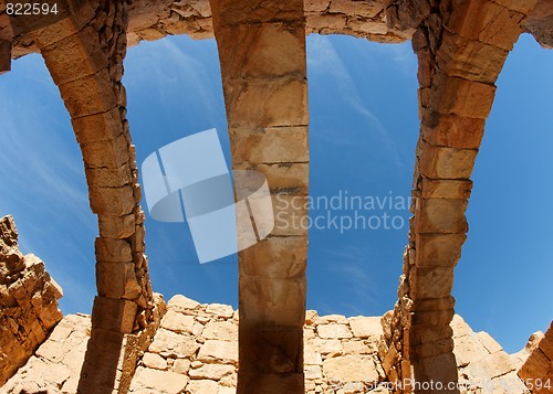 Image of Roof of ruined ancient building