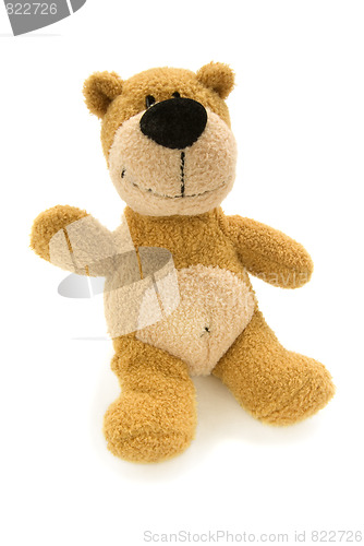 Image of teddy bear greets