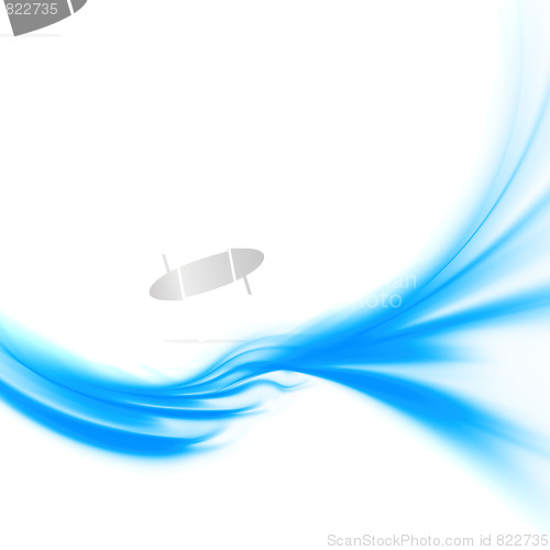 Image of Abstract Blue Wave