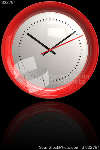 Image of Red Clock