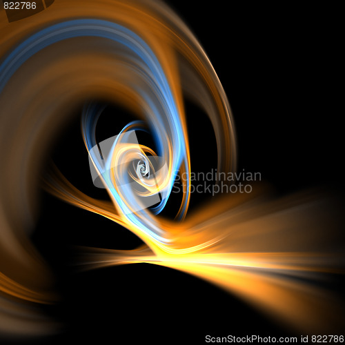 Image of Flowing Abstract Vortex