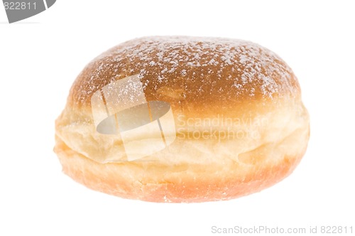 Image of doughnut on white background