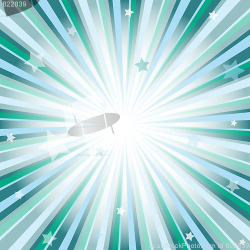 Image of Abstract Blue Background