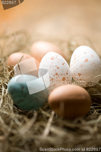 Image of Easter eggs