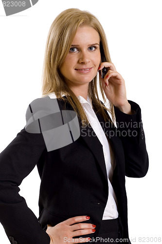 Image of Businesswoman on Phone