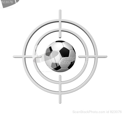 Image of target soccer