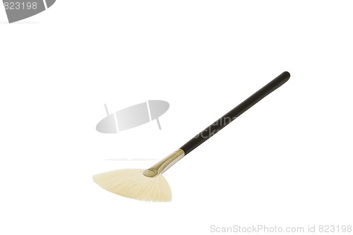 Image of make-up brush isolated