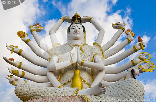 Image of shiva statue in koh samui