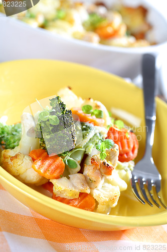 Image of Baked mixed vegetable