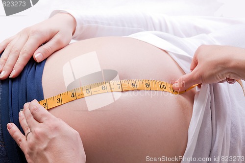 Image of Measuring a Pregnant Belly