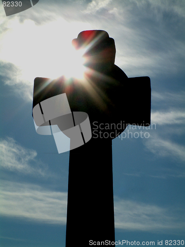 Image of Sillouetted Cross