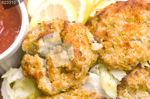 Image of new england style crab cakes