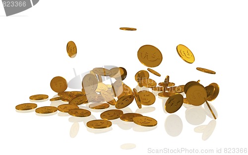 Image of Golden coins