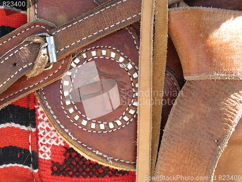 Image of Saddle detail