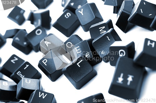 Image of Digital letters