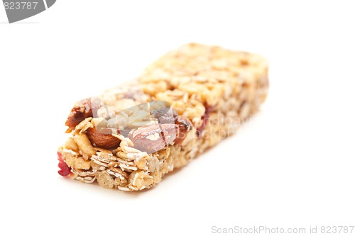 Image of Granola Bar Isolated on White