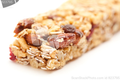 Image of Granola Bar Isolated on White