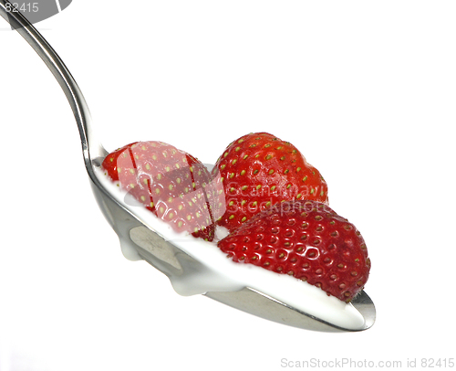 Image of Strawberries and Cream