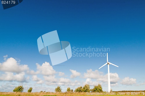 Image of Windmill in nature