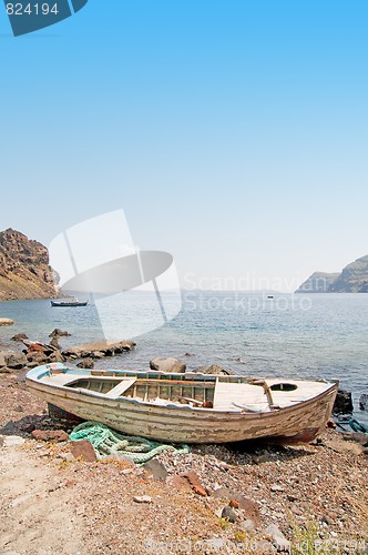Image of Santorini volcano