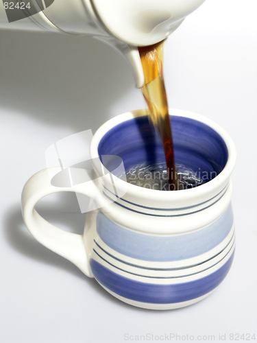 Image of Pouring Coffee Close Up