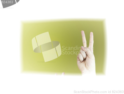 Image of Hand sign.