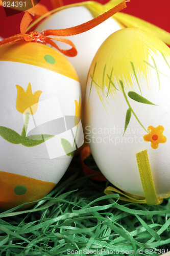 Image of Painted easter eggs 