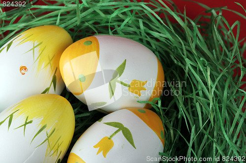 Image of Painted easter eggs 
