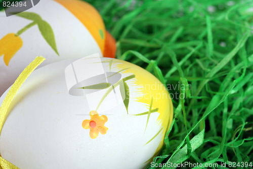 Image of Painted easter eggs 