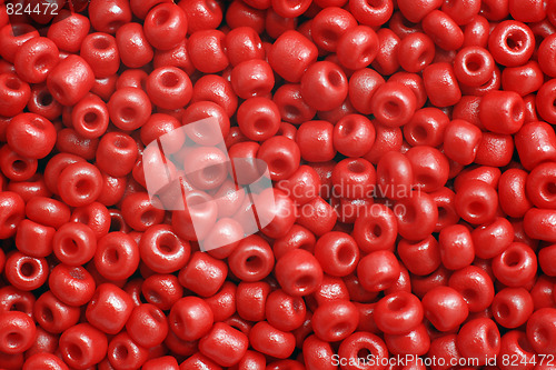 Image of Red beads