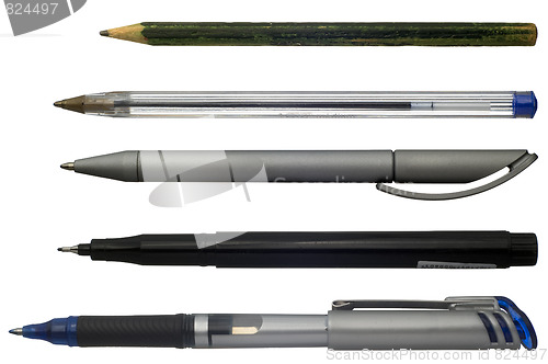 Image of Pens and pencils