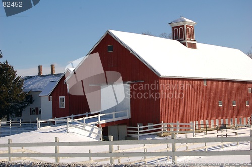 Image of red barn