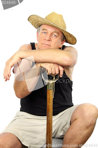 Image of Pensive Gardener