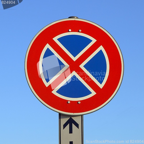 Image of No parking sign