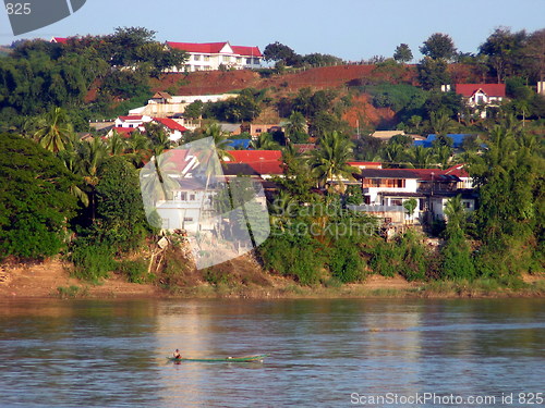 Image of Laos view. Huay Xai