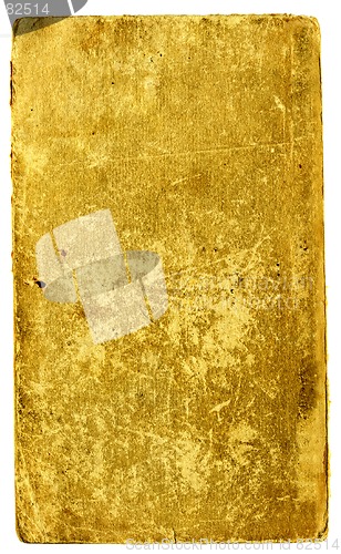 Image of Old tattered textured paper. Over white