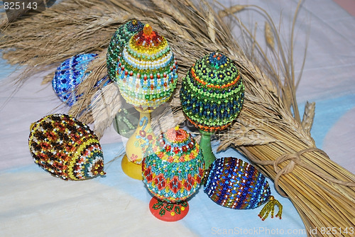 Image of easter eggs