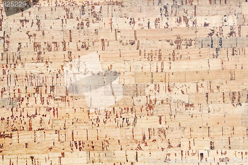 Image of cork board flooring background