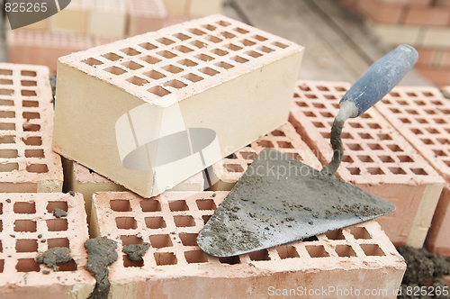 Image of construction equipment for bricklayer