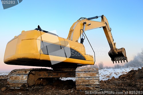 Image of loader excavator