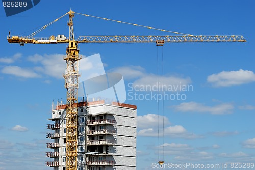 Image of Single tower column crane loader
