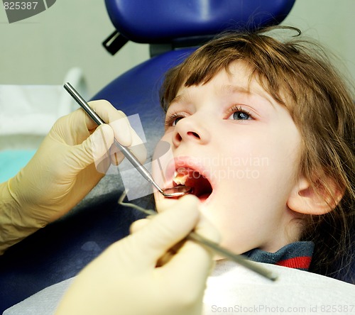 Image of at a dentist examination