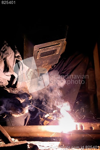 Image of welding work