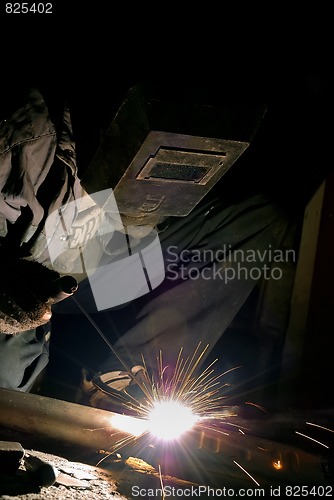 Image of welding work