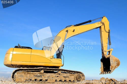 Image of loader excavator