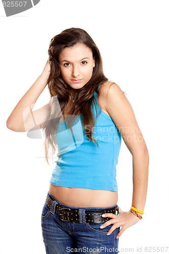Image of Beautiful young girl